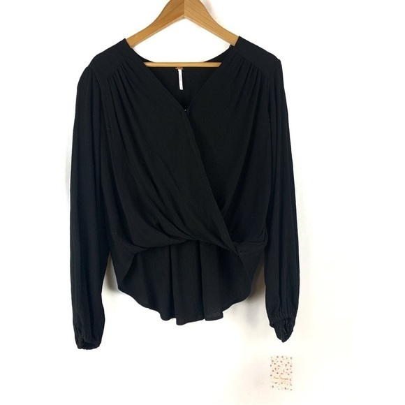 Free People Check On It Wrap top - Picture 2 of 5